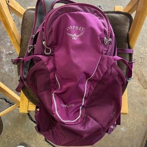 Purple Osprey Bookbag